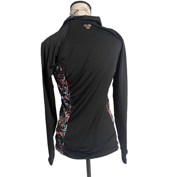 Disney Parks Minnie Mouse Black Polka Dot Zip Up Running Jacket Size Small - Picture 2 of 16